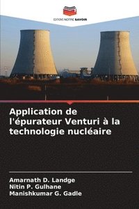 bokomslag Application de l'purateur Venturi  la technologie nuclaire