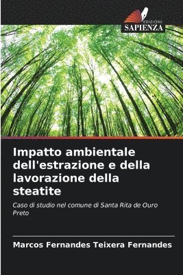 bokomslag Impatto ambientale dell'estrazione e della lavorazione della steatite