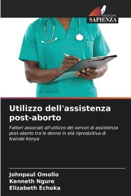 bokomslag Utilizzo dell'assistenza post-aborto