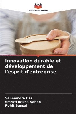 bokomslag Innovation durable et dveloppement de l'esprit d'entreprise