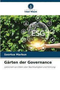 bokomslag Gärten der Governance