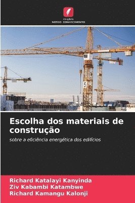 Richard Katalayi Kanyinda, Ziv Kabambi Katambwe, Richard Kamangu Kalonji - Escolha dos materiais de construção, Häftad