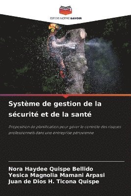 Système de gestion de la sécurité et de la santé