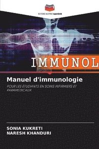 bokomslag Manuel d'immunologie