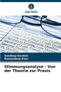 bokomslag Stimmungsanalyse - Von der Theorie zur Praxis