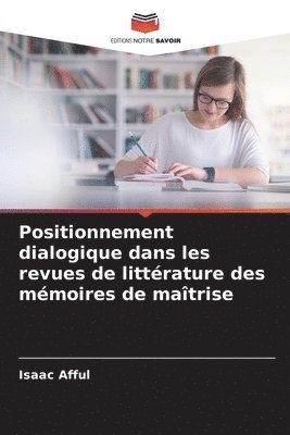 bokomslag Positionnement dialogique dans les revues de littrature des mmoires de matrise