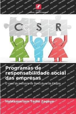 bokomslag Programas de responsabilidade social das empresas