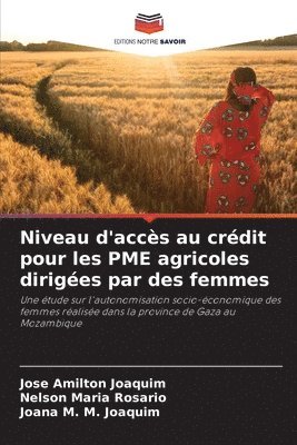 Niveau d'accs au crdit pour les PME agricoles diriges par des femmes 1