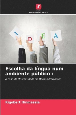 Escolha da língua num ambiente público