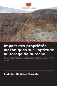 bokomslag Impact des proprits mcaniques sur l'aptitude au forage de la roche