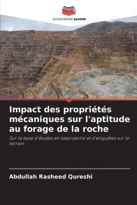 Impact des proprits mcaniques sur l'aptitude au forage de la roche 1