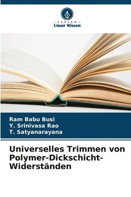 bokomslag Universelles Trimmen von Polymer-Dickschicht-Widerstnden