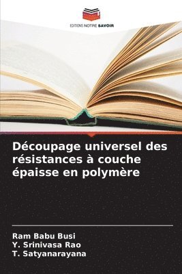 bokomslag Dcoupage universel des rsistances  couche paisse en polymre