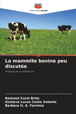 Rommel Furst Brito, Gustavo Lucas Costa Valente, Barbara H A Ferreira - mammite bovine peu discutée, Häftad