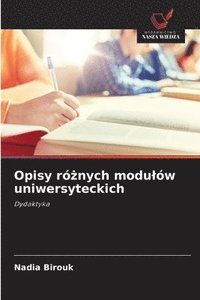 bokomslag Opisy ró?nych modulów uniwersyteckich