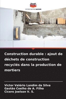 bokomslag Construction durable