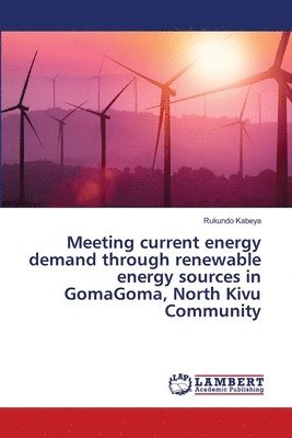 bokomslag Meeting current energy demand through renewable energy sources in GomaGoma, North Kivu Community