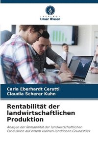 bokomslag Rentabilitt der landwirtschaftlichen Produktion