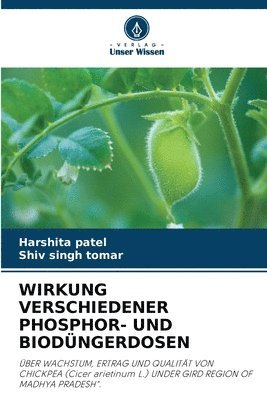 bokomslag Wirkung Verschiedener Phosphor- Und Biodngerdosen