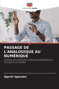 bokomslag Passage de l'Analogique Au Numrique