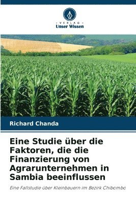 bokomslag Eine Studie über die Faktoren, die die Finanzierung von Agrarunternehmen in Sambia beeinflussen