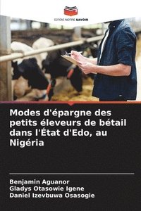 bokomslag Modes d'pargne des petits leveurs de btail dans l'tat d'Edo, au Nigria