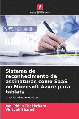 bokomslag Sistema de reconhecimento de assinaturas como SaaS no Microsoft Azure para tablets