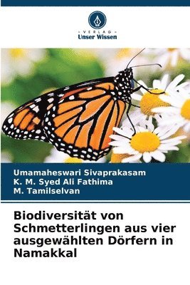 bokomslag Biodiversitt von Schmetterlingen aus vier ausgewhlten Drfern in Namakkal