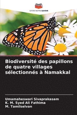 Biodiversité des papillons de quatre villages sélectionnés à Namakkal