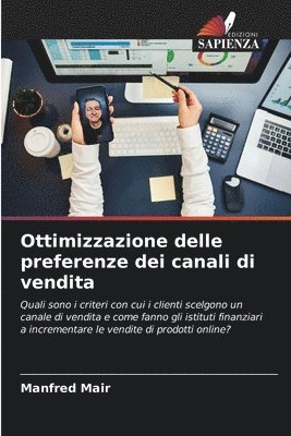 bokomslag Ottimizzazione delle preferenze dei canali di vendita