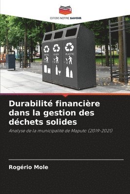 Durabilit financire dans la gestion des dchets solides 1