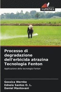 bokomslag Processo di degradazione dell'erbicida atrazina Tecnologia Fenton