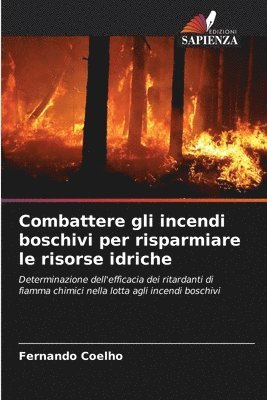 Fernando Coelho - Combattere gli incendi boschivi per risparmiare le risorse idriche, Häftad