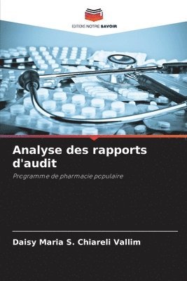 bokomslag Analyse des rapports d'audit