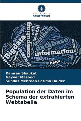 bokomslag Population der Daten im Schema der extrahierten Webtabelle