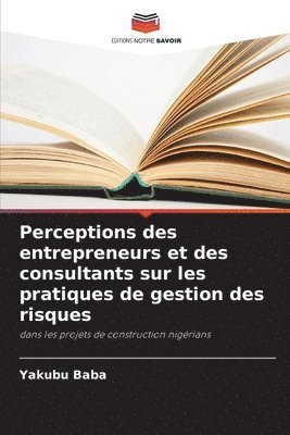 bokomslag Perceptions des entrepreneurs et des consultants sur les pratiques de gestion des risques