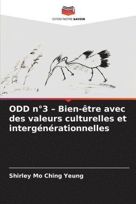bokomslag ODD n3 - Bien-tre avec des valeurs culturelles et intergnrationnelles