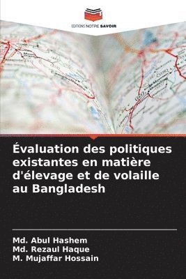 bokomslag valuation des politiques existantes en matire d'levage et de volaille au Bangladesh