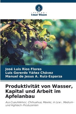 bokomslag Produktivitt von Wasser, Kapital und Arbeit im Apfelanbau