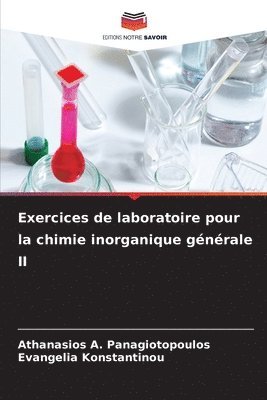bokomslag Exercices de laboratoire pour la chimie inorganique générale II