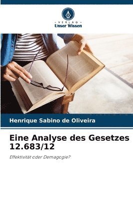 bokomslag Eine Analyse des Gesetzes 12.683/12