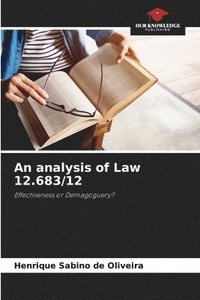 bokomslag An analysis of Law 12.683/12