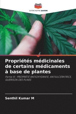 bokomslag Propriétés médicinales de certains médicaments à base de plantes