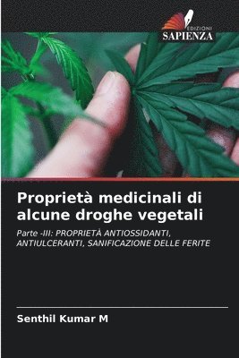 bokomslag Propriet medicinali di alcune droghe vegetali