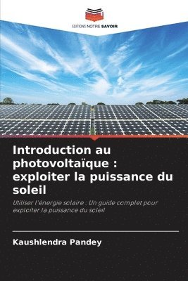 Introduction au photovoltaque 1