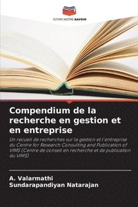 bokomslag Compendium de la recherche en gestion et en entreprise