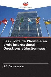 bokomslag Les droits de l'homme en droit international