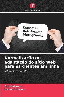 Normalização ou adaptação do sítio Web para os clientes em linha