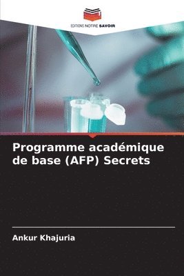 Ankur Khajuria - Programme académique de base (AFP) Secrets, Häftad