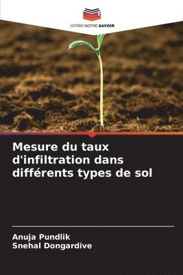 bokomslag Mesure du taux d'infiltration dans diffrents types de sol